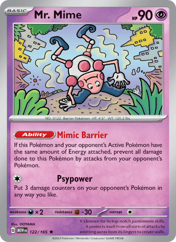 Mr. Mime 122/165 — 151