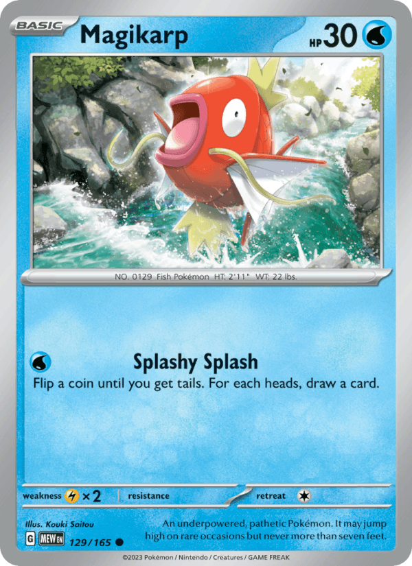 Magikarp 129/165 — 151