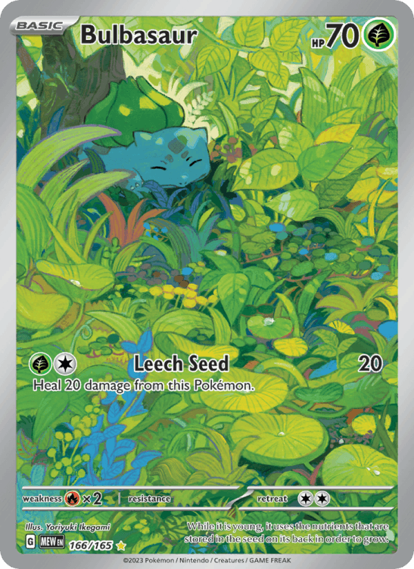 Bulbasaur 166/165 — 151