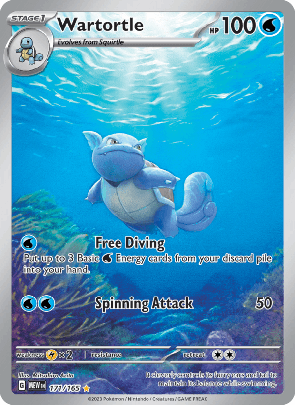 Wartortle 171/165 — 151
