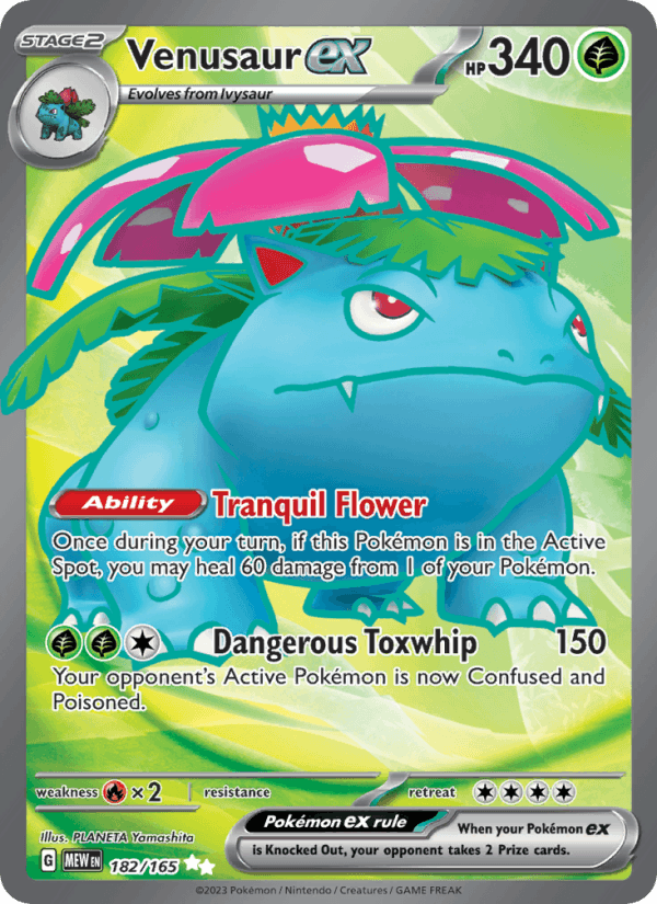 Venusaur ex 182/165 — 151
