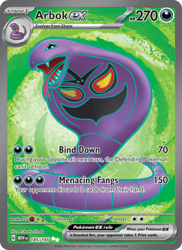 Arbok ex 185/165 — 151