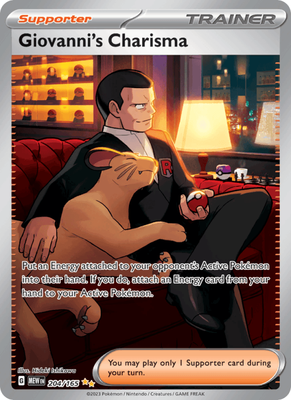 Giovanni's Charisma 204/165 — 151