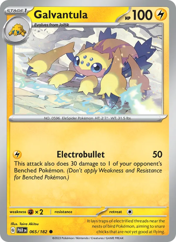 Galvantula 065/182 — Paradox Rift