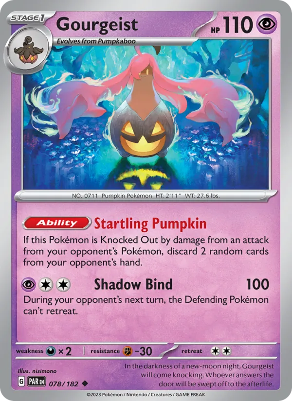 Gourgeist 078/182 — Paradox Rift