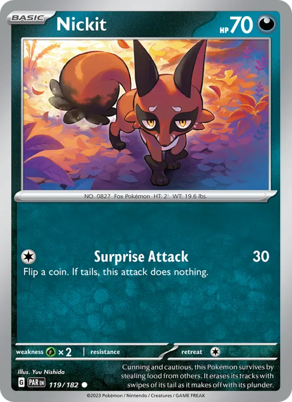Nickit 119/182 — Paradox Rift
