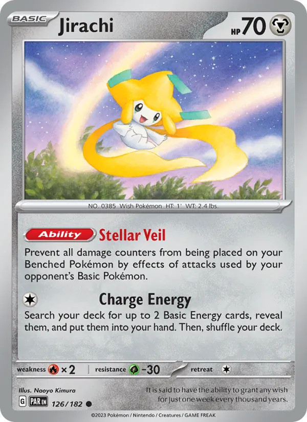 Jirachi 126/182 — Paradox Rift