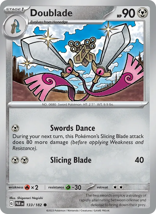 Doublade 133/182 — Paradox Rift