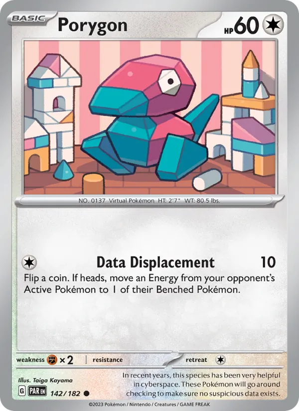 Porygon 142/182 — Paradox Rift