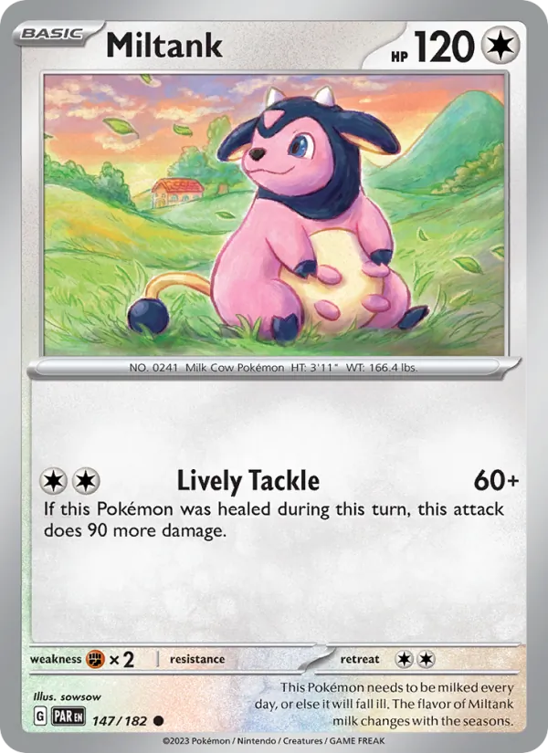 Miltank 147/182 — Paradox Rift