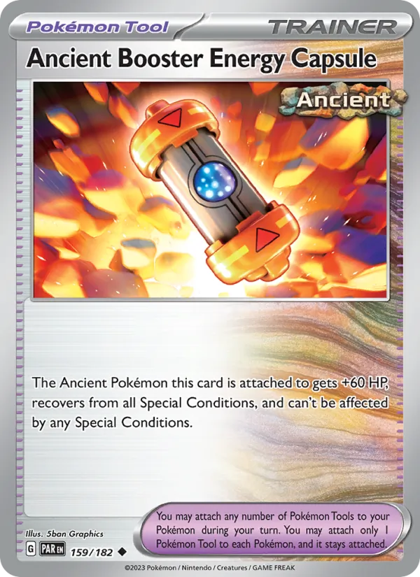 Ancient Booster Energy Capsule 159/182 — Paradox Rift