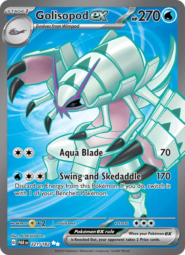 Golisopod ex 221/182 — Paradox Rift