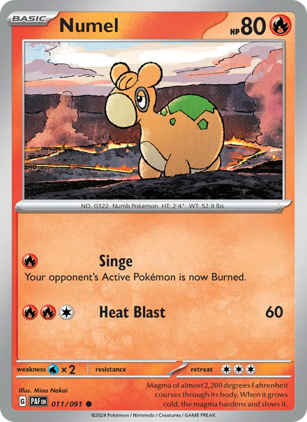 Numel 011/91 — Paldean Fates