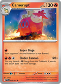Camerupt 012/91 — Paldean Fates