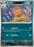 Scrafty 061/91 — Paldean Fates