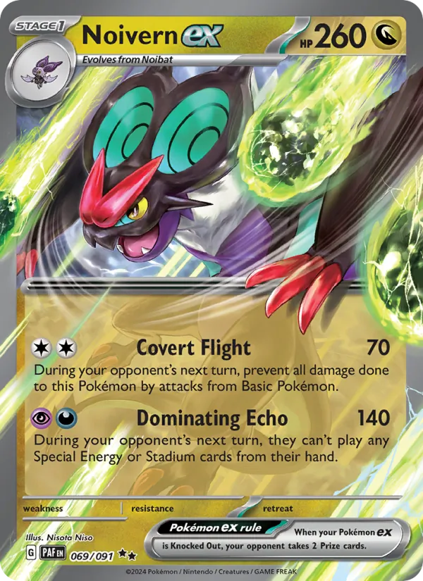 Noivern ex 069/91 — Paldean Fates