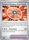 Technical Machine: Crisis Punch 090/91 — Paldean Fates
