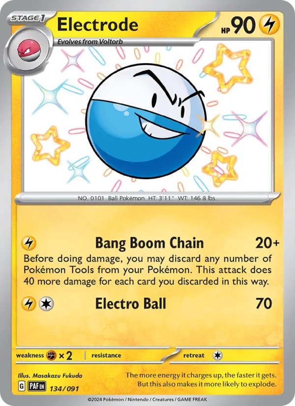 Electrode 134/91 — Paldean Fates