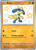 Riolu 173/91 — Paldean Fates