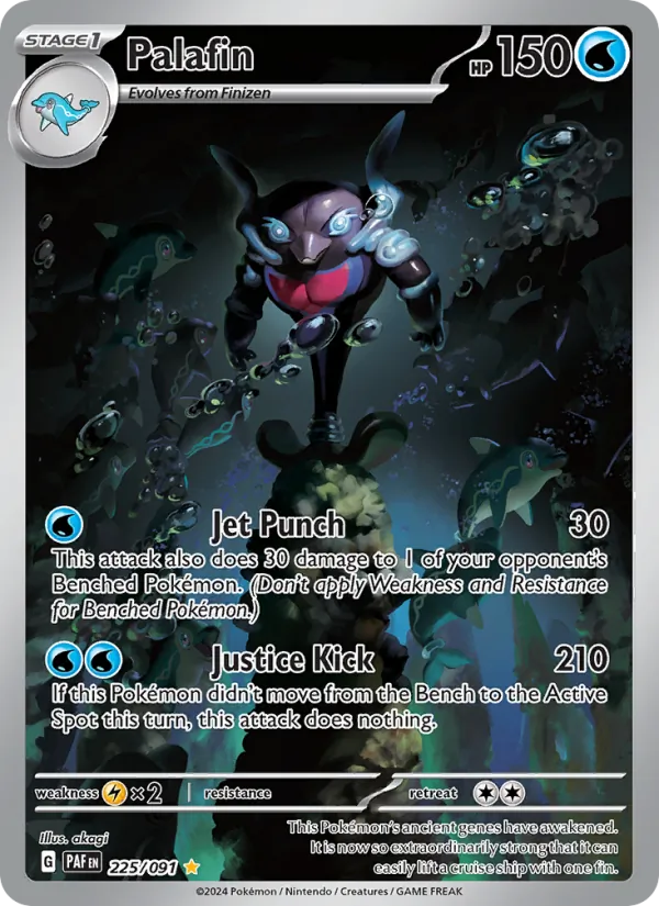 Palafin 225/91 — Paldean Fates