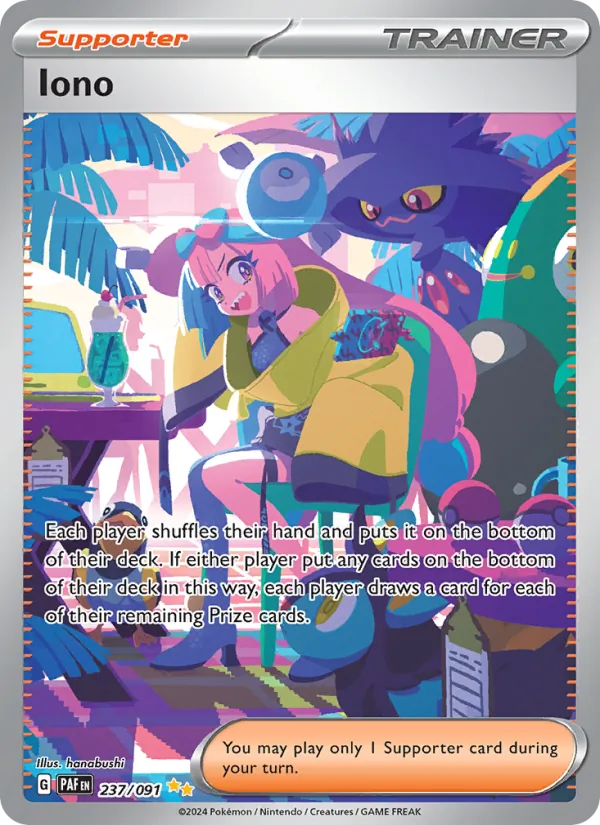 Iono 237/91 — Paldean Fates