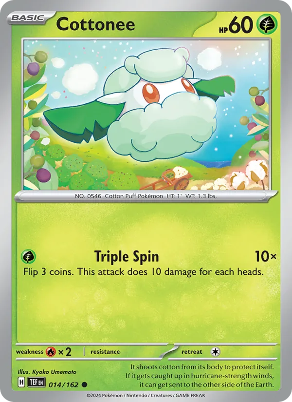 Cottonee 014/162 — Temporal Forces