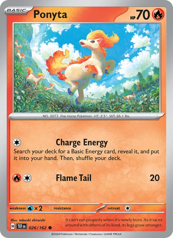 Ponyta 026/162 — Temporal Forces