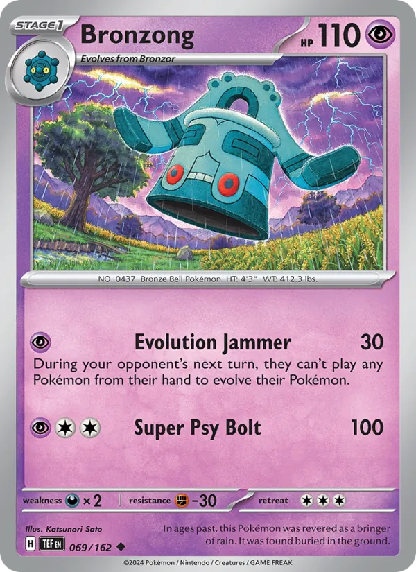 Bronzong 069/162 — Temporal Forces