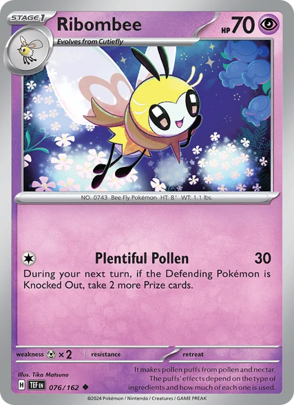 Ribombee 076/162 — Temporal Forces