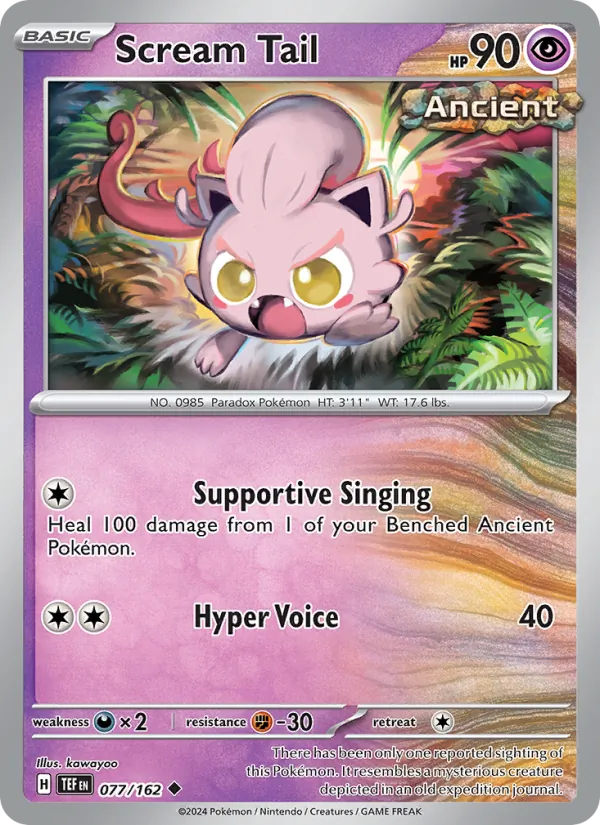 Scream Tail 077/162 — Temporal Forces
