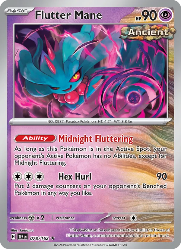 Flutter Mane 078/162 — Temporal Forces