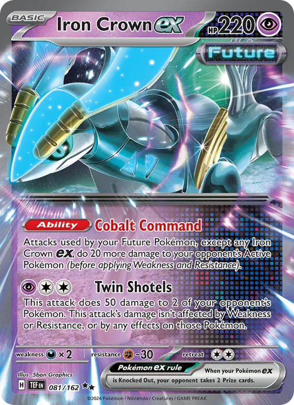 Iron Crown ex 081/162 — Temporal Forces