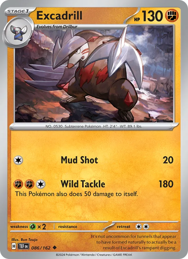Excadrill 086/162 — Temporal Forces