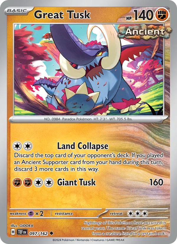 Great Tusk 097/162 — Temporal Forces