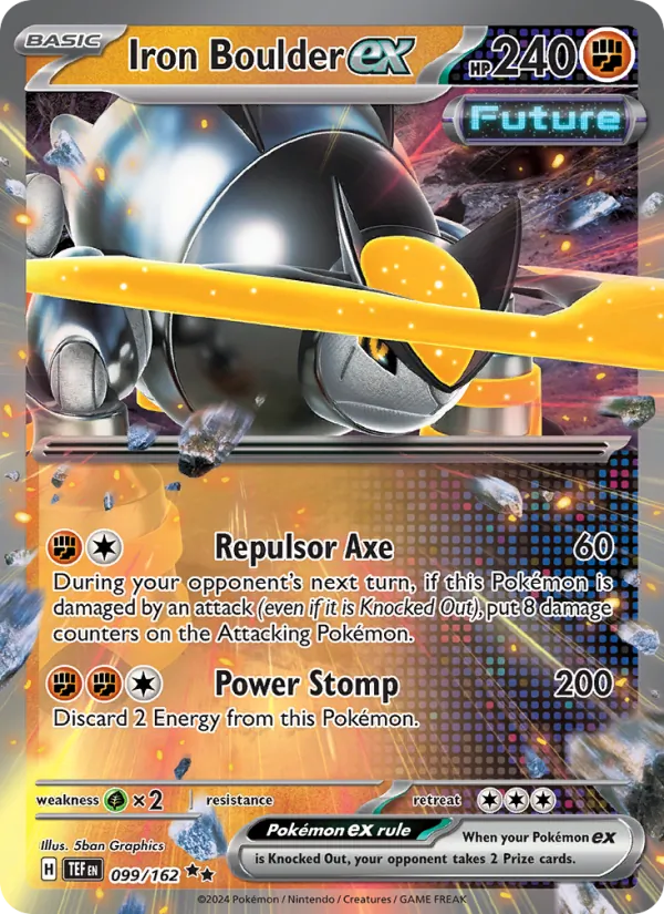 Iron Boulder ex 099/162 — Temporal Forces
