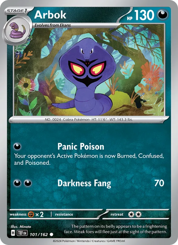 Arbok 101/162 — Temporal Forces