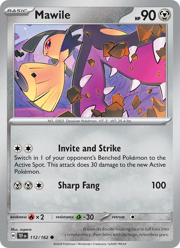 Mawile 112/162 — Temporal Forces