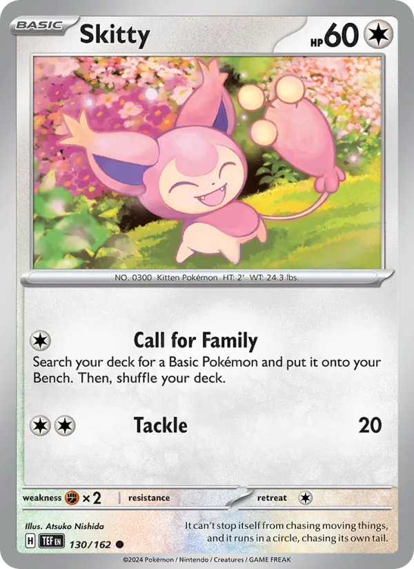 Skitty 130/162 — Temporal Forces