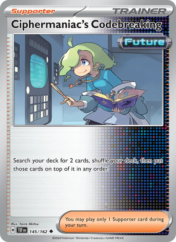Ciphermaniac's Codebreaking 145/162 — Temporal Forces