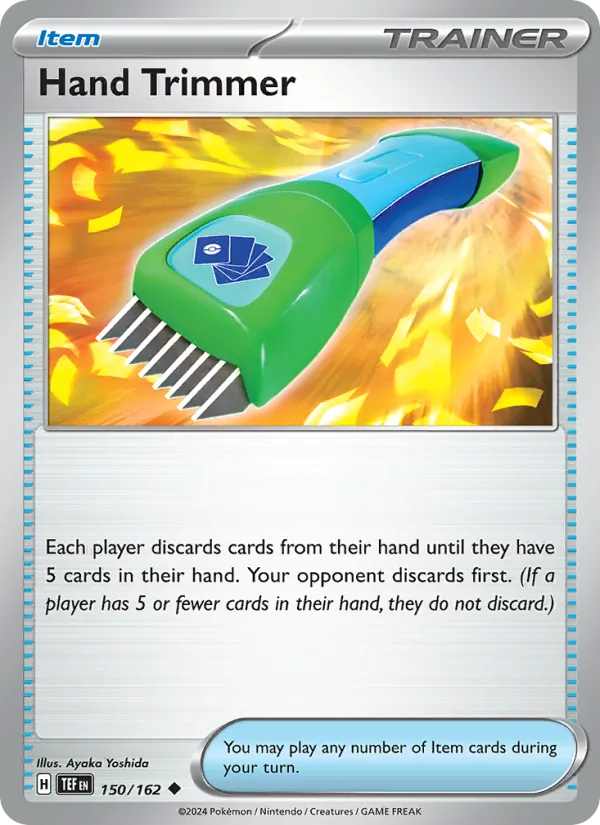 Hand Trimmer 150/162 — Temporal Forces