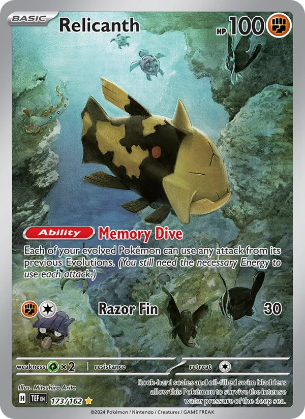 Relicanth 173/162 — Temporal Forces