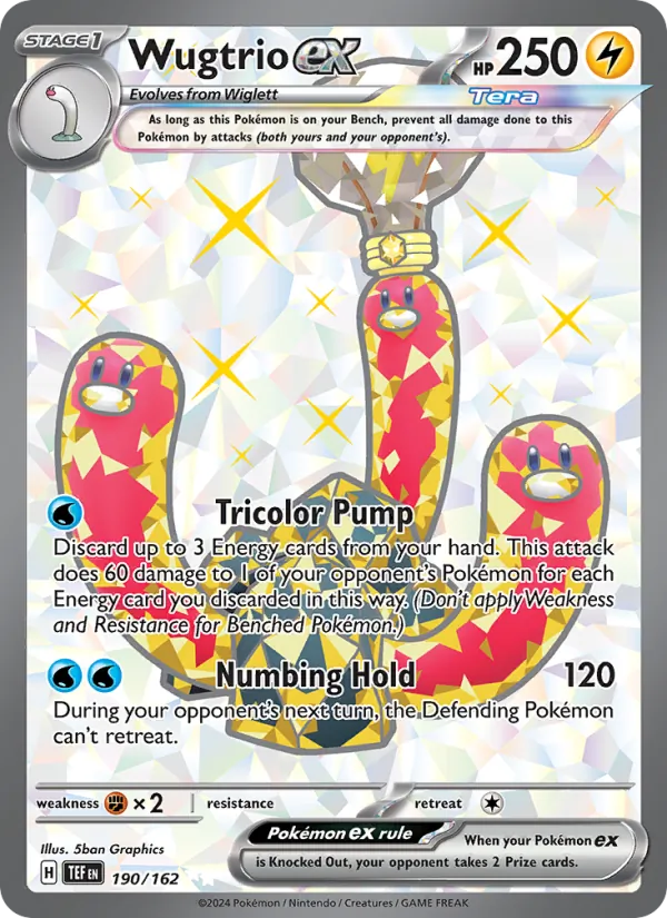 Wugtrio ex 190/162 — Temporal Forces