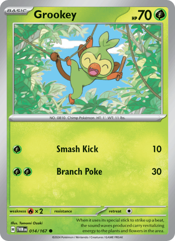 Grookey 014/167 — Twilight Masquerade