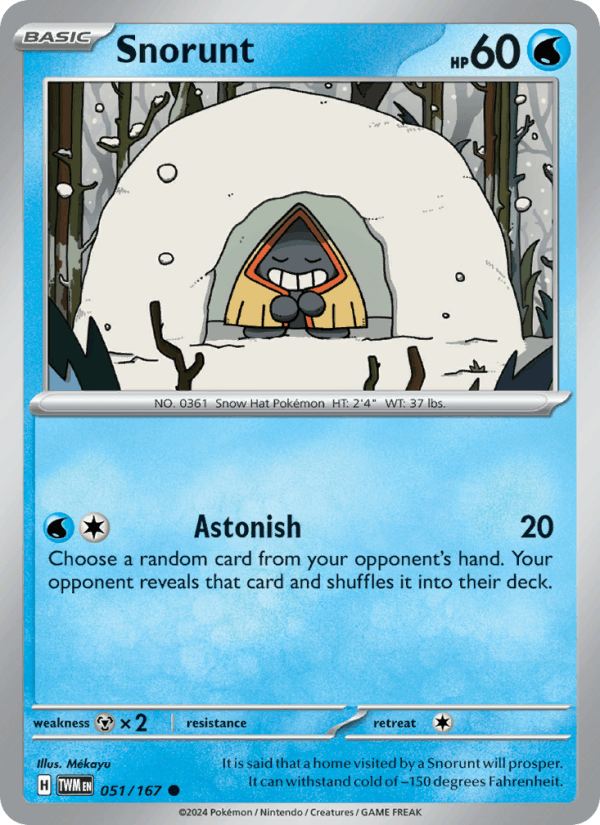 Snorunt 051/167 — Twilight Masquerade