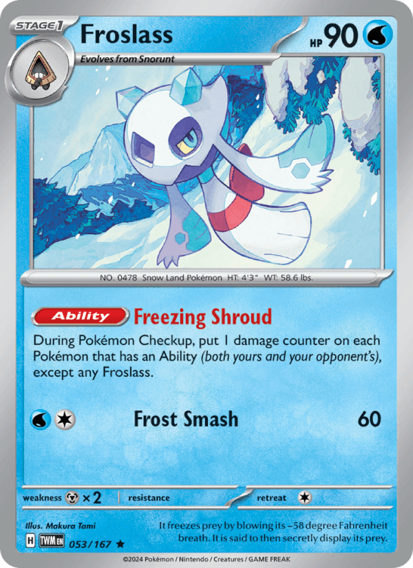 Froslass 053/167 — Twilight Masquerade