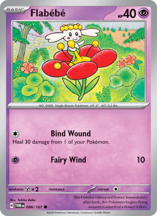 Flabébé 086/167 — Twilight Masquerade