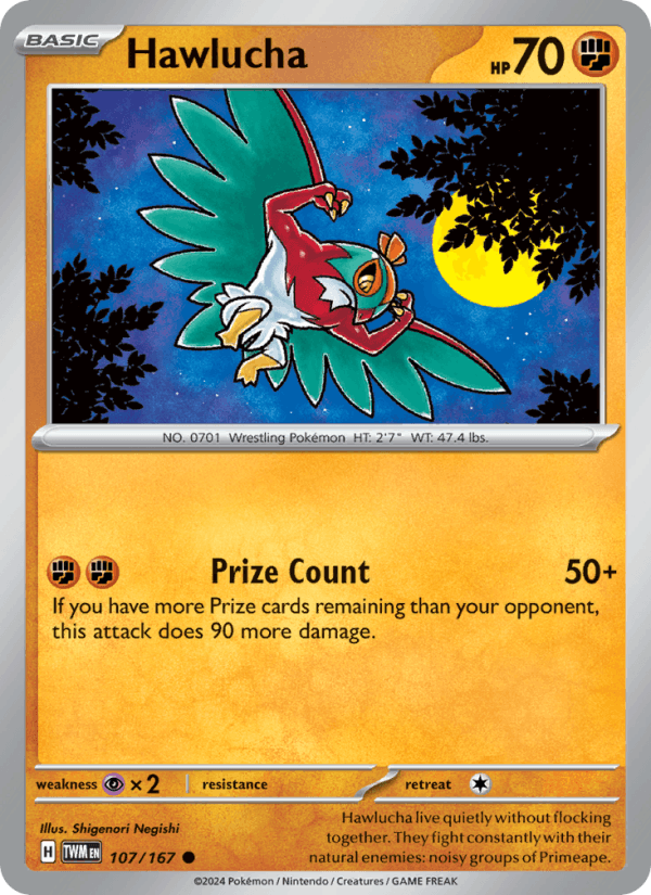 Hawlucha 107/167 — Twilight Masquerade