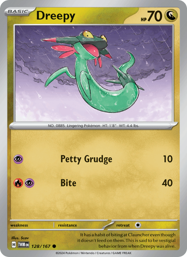Dreepy 128/167 — Twilight Masquerade