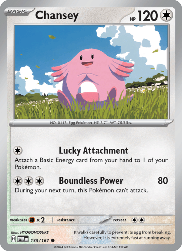 Chansey 133/167 — Twilight Masquerade