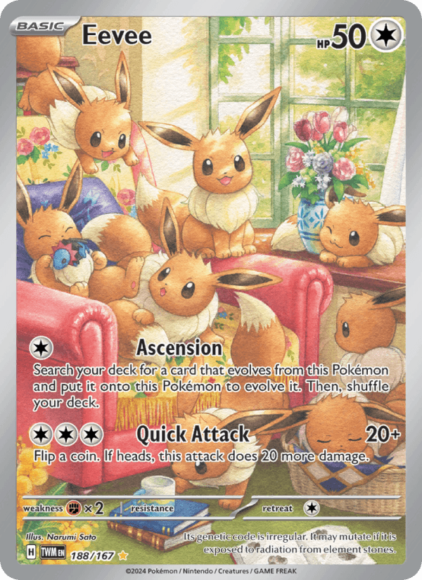 Eevee 188/167 — Twilight Masquerade